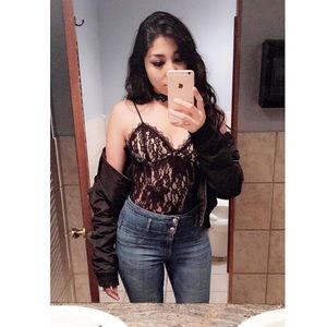Forever 21 Lace Bodysuit